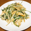 vabochan's cooksnap of when they made ★水菜と卵のふんわり炒め★.