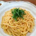 YCHキッチン's cooksnap of when they made 我が家の簡単！たっぷり明太子スパゲティー.