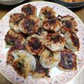 アユリﾁｧﾝ's cooksnap of when they made お花の形がかわいい☆にらまんじゅう.