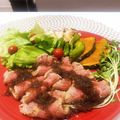 JILL427's cooksnap of when they made おもてなし☆やわらかローストビーフ.