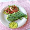 Newチヨコっと♪'s cooksnap of when they made オクラ 基本のゆで方.