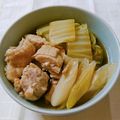 monuvalley's cooksnap of when they made 白菜と鶏肉のあっさり煮.