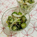 ankotetu's cooksnap of when they made オクラとミョウガの甘酢和え.