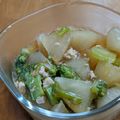 gongmei's cooksnap of when they made 挽き肉と大根、ブロッコリーのオイスター煮.