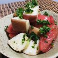料理男子部🍻's cooksnap of when they made 簡単！リンゴとトマトのサラダ.
