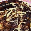 さきべえ's cooksnap of when they made たこ焼き粉deお好み焼き.