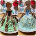 まつけんママ's cooksnap of when they made アナと雪の女王 戴冠式のドームケーキ.