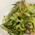ちひまり's cooksnap of when they made キュウリとミョウガの梅こぶ茶和え.
