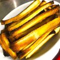 夕飯は６時です's cooksnap of when they made パン耳ラスク風.