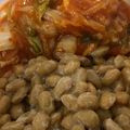 よーよー1970's cooksnap of when they made キムチ納豆冷奴.