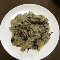 みけねこさま's cooksnap of when they made お煎餅でひじきの炊き込みおこわ☆.