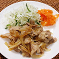 さくらスキップ's cooksnap of when they made しょうが焼きに。特製★しょうが焼きのたれ.
