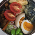snow012's cooksnap of when they made 水煮大豆と茄子と人参の甘辛炒め.