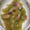 あゆちゃん家's cooksnap of when they made 青瓜とベーコンの中華炒め.