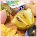 nakamucchi's cooksnap of when they made 調理師が教えるキウイの飾り切り.