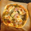 ♪ピノコ☆'s cooksnap of when they made バジルソースのクリスピーピザ.