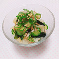 まあまま☆0403's cooksnap of when they made 胡瓜大根ツナしそわかめのさっぱり和え.