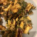 豆とオリーブ's cooksnap of when they made モロヘイヤとさつま芋のコロコロ天ぷら.
