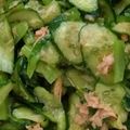 ぷちゃごん's cooksnap of when they made ツナ小松菜キュウリのサラダ.
