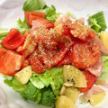 クックDPQXZ6☆'s cooksnap of when they made トマトとキウイと生ハムのカクテルサラダ.