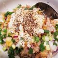 tetsucoro's cooksnap of when they made 卵かけご飯には血液サラサラ効果の玉葱を.