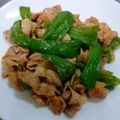 ちょこ☆1205☆'s cooksnap of when they made 〖豚肉とピーマンの胡麻味噌炒め♪〗.