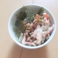 きらり流れ星's cooksnap of when they made 洋風（？）Ψ食♡　カニかま納豆.