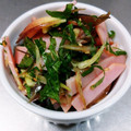 ちょこ☆1205☆'s cooksnap of when they made ハムとみょうがと大葉の和え物♡.
