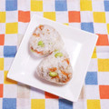 カレンガール's cooksnap of when they made 枝豆 干し海老 とろろ昆布のおにぎり♡.