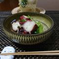 ダイナマイト漆黒's cooksnap of when they made 蒸し蛸と小松菜のナムル.