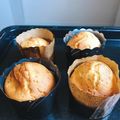 akariMT's cooksnap of when they made ❉オリーブオイルとチョコのマフィン❉.