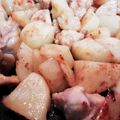 mochikoo's cooksnap of when they made 鶏もも肉と新ジャガの甘味噌炒め.