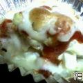 叶加。４７'s cooksnap of when they made お弁当おかずに★ちくわでピザ風グラタン♪.