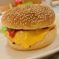 にこにことうま's cooksnap of when they made チーズバーガー♪.