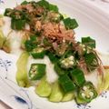 Chico・・☆'s cooksnap of when they made 蒸し茄子の山かけ.