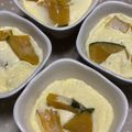 tomo1238's cooksnap of when they made 南瓜のフラン …フランス流茶碗蒸し….
