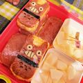 あ☆せ's cooksnap of when they made 簡単トトロのスパムにぎり　キャラ弁.