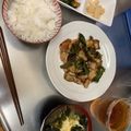 Aokokko♩'s cooksnap of when they made 鶏ももピーマンエリンギのササッと中華炒め.