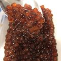 まってぃ☾'s cooksnap of when they made 簡単すぎる☆いくらの醤油漬け(イクラ丼).