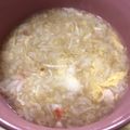 sh_chn's cooksnap of when they made 蟹のあんかけ中華風雑炊.