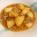 Chico・・☆'s cooksnap of when they made 冬瓜と鶏ひき肉のそぼろ煮(*^^*).