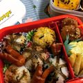 8歳児の母's cooksnap of when they made ★キャラ弁★こんがりクワガタ.