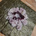 りんでありんす's cooksnap of when they made ゆかりｶﾞｰﾘｯｸﾁｰｽﾞおにぎり.