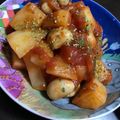 ✩ままま✩'s cooksnap of when they made ♪やさしい味♪大豆とじゃがいものトマト煮.