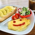 ねっちゃんっ's cooksnap of when they made 超簡単！3分朝食！チーズオムレツ＊.