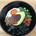 小坊主アキラごはん's cooksnap of when they made 効果音で作るコリアン納豆ごはん.