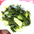 みっくママ's cooksnap of when they made 簡単！きゅうりとワカメの酢の物.