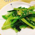 はるシェフ's cooksnap of when they made レンジで簡単♪小松菜とワカメのナムル.