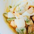 sarii☆☆'s cooksnap of when they made ●アボカドと卵のわさびマヨ和え●.
