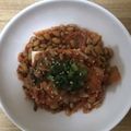 かおり♡♡♡'s cooksnap of when they made 豆腐♡♥納豆♡♥キムチだけ。。。.